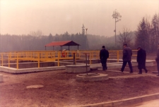Otwarcie oczyszczalni ściek&oacute;w przy ul. Grunwaldzkiej w Obornikach Śląskich, 9.12.1997 r. (fot. 4) [Dokument ikonograficzny]