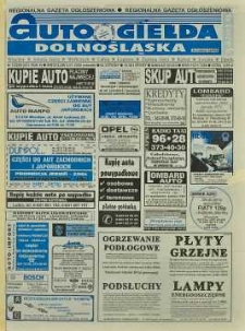 Auto Giełda Dolnośląska : regionalna gazeta ogłoszeniowa, 2000, nr 1 (631) [4.01]