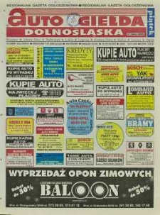 Auto Giełda Dolnośląska : regionalna gazeta ogłoszeniowa, 2000, nr 2 (632) [7.01]
