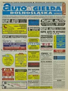 Auto Giełda Dolnośląska : regionalna gazeta ogłoszeniowa, 2000, nr 13 (643) [15.02]
