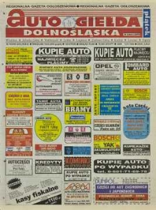 Auto Giełda Dolnośląska : regionalna gazeta ogłoszeniowa, 2000, nr 14 (644) [18.02]