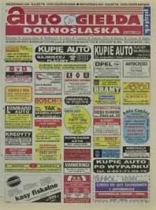 Auto Giełda Dolnośląska : regionalna gazeta ogłoszeniowa, 2000, nr 20 (650) [10.03]