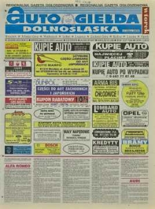 Auto Giełda Dolnośląska : regionalna gazeta ogłoszeniowa, 2000, nr 23 (653) [21.03]
