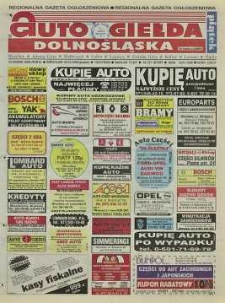 Auto Giełda Dolnośląska : regionalna gazeta ogłoszeniowa, 2000, nr 24 (654) [24.03]