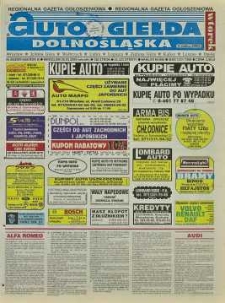 Auto Giełda Dolnośląska : regionalna gazeta ogłoszeniowa, 2000, nr 25 (655) [28.03]