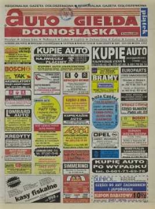 Auto Giełda Dolnośląska : regionalna gazeta ogłoszeniowa, 2000, nr 26 (656) [31.03]