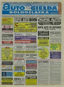 Auto Giełda Dolnośląska : regionalna gazeta ogłoszeniowa, 2000, nr 29 (659) [11.04]