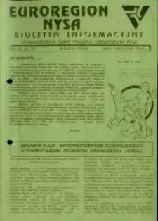 Euroregion Nysa : biuletyn informacyjny Stowarzyszenia Gmin Polskich Euroregionu Nysa, 1996, nr 25-27