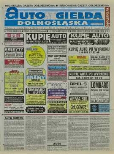 Auto Giełda Dolnośląska : regionalna gazeta ogłoszeniowa, 2000, nr 37 (666) [9.05]