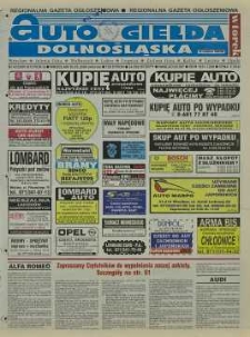 Auto Giełda Dolnośląska : regionalna gazeta ogłoszeniowa, 2000, nr 43 (672) [30.05]