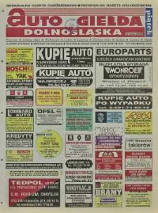 Auto Giełda Dolnośląska : regionalna gazeta ogłoszeniowa, 2000, nr 46 (675) [9.06]