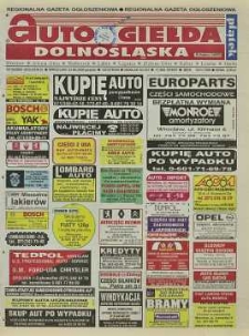 Auto Giełda Dolnośląska : regionalna gazeta ogłoszeniowa, 2000, nr 50 (679) [23.06]