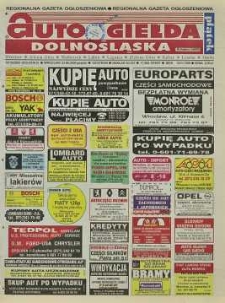 Auto Giełda Dolnośląska : regionalna gazeta ogłoszeniowa, 2000, nr 50 (679) [23.06]