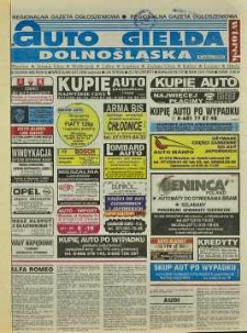 Auto Giełda Dolnośląska : regionalna gazeta ogłoszeniowa, 2000, nr 53 (682) [4.07]