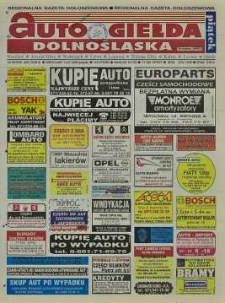 Auto Giełda Dolnośląska : regionalna gazeta ogłoszeniowa, 2000, nr 56 (685) [14.07]