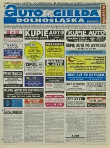 Auto Giełda Dolnośląska : regionalna gazeta ogłoszeniowa, 2000, nr 57 (686) [18.07]