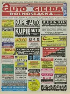 Auto Giełda Dolnośląska : regionalna gazeta ogłoszeniowa, 2000, nr 62 (691) [4.08]