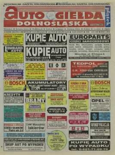 Auto Giełda Dolnośląska : regionalna gazeta ogłoszeniowa, 2000, nr 66 (694) [18.08]