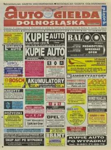 Auto Giełda Dolnośląska : regionalna gazeta ogłoszeniowa, 2000, nr 76 (704) [22.09]