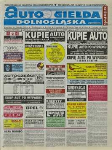 Auto Giełda Dolnośląska : regionalna gazeta ogłoszeniowa, 2000, nr 79 (707) [3.10]