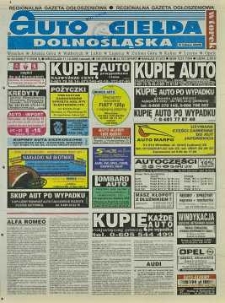 Auto Giełda Dolnośląska : regionalna gazeta ogłoszeniowa, 2000, nr 83 (711) [17.10]