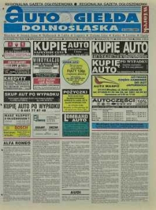 Auto Giełda Dolnośląska : regionalna gazeta ogłoszeniowa, 2000, nr 93 (721) [21.11]