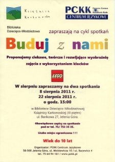 Buduj z nami [Dokument życia społecznego]