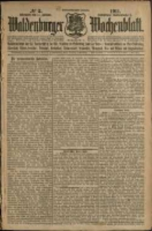 Waldenburger Wochenblatt, Jg. 57, 1911, nr 3