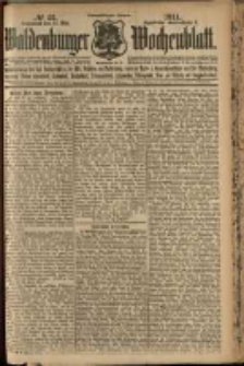 Waldenburger Wochenblatt, Jg. 57, 1911, nr 42
