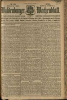 Waldenburger Wochenblatt, Jg. 57, 1911, nr 45