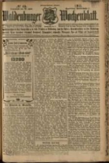 Waldenburger Wochenblatt, Jg. 57, 1911, nr 46