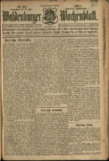 Waldenburger Wochenblatt, Jg. 57, 1911, nr 58