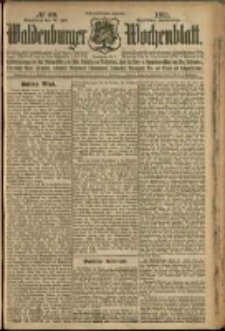 Waldenburger Wochenblatt, Jg. 57, 1911, nr 60