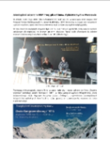 Jeleniogórski akcent na XXV Przeglądzie Filmów Alpinistycznych w Warszawie [Dokument elektroniczny]