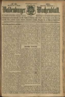 Waldenburger Wochenblatt, Jg. 57, 1911, nr 61