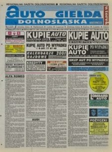 Auto Giełda Dolnośląska : regionalna gazeta ogłoszeniowa, 2001, nr 2 (733) [9.01]