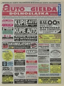 Auto Giełda Dolnośląska : regionalna gazeta ogłoszeniowa, 2001, nr 7 (738) [26.01]