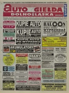 Auto Giełda Dolnośląska : regionalna gazeta ogłoszeniowa, 2001, nr 9 (740) [2.02]