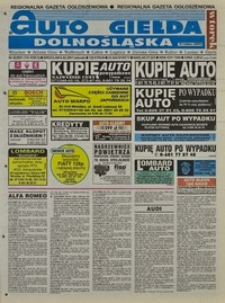 Auto Giełda Dolnośląska : regionalna gazeta ogłoszeniowa, 2001, nr 10 (741) [6.02]