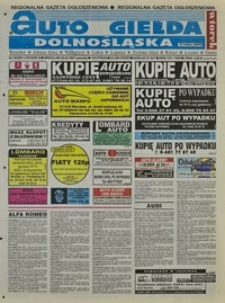 Auto Giełda Dolnośląska : regionalna gazeta ogłoszeniowa, 2001, nr 14 (745) [20.02]