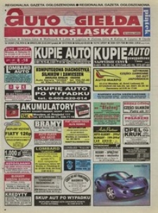 Auto Giełda Dolnośląska : regionalna gazeta ogłoszeniowa, 2001, nr 15 (746) [23.02]