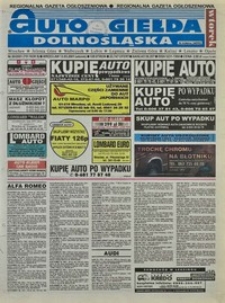 Auto Giełda Dolnośląska : regionalna gazeta ogłoszeniowa, 2001, nr 20 (751) [13.03]