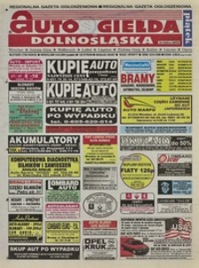 Auto Giełda Dolnośląska : regionalna gazeta ogłoszeniowa, 2001, nr 27 (758) [6.04]