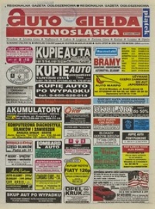 Auto Giełda Dolnośląska : regionalna gazeta ogłoszeniowa, 2001, nr 29/30 (760) [13.04]