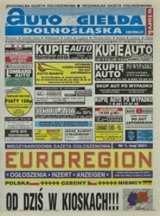 Auto Giełda Dolnośląska : regionalna gazeta ogłoszeniowa, 2001, nr 32 (762) [24.04]