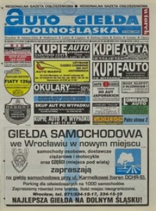 Auto Giełda Dolnośląska : regionalna gazeta ogłoszeniowa, 2001, nr 42 (771) [29.05]