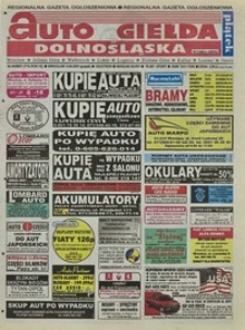 Auto Giełda Dolnośląska : regionalna gazeta ogłoszeniowa, 2001, nr 45 (774) [8.06]