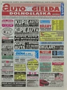 Auto Giełda Dolnośląska : regionalna gazeta ogłoszeniowa, 2001, nr 47 (776) [15.06]
