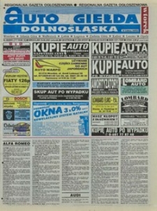 Auto Giełda Dolnośląska : regionalna gazeta ogłoszeniowa, 2001, nr 48 (777) [19.06]