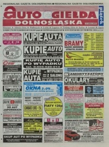 Auto Giełda Dolnośląska : regionalna gazeta ogłoszeniowa, 2001, nr 49 (778) [22.06]